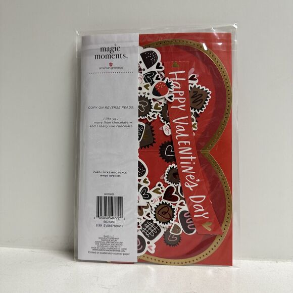 American Greetings Magic Moments Displayable Pop-Up Valentines Day Card Lot of 4 - Picture 3 of 4